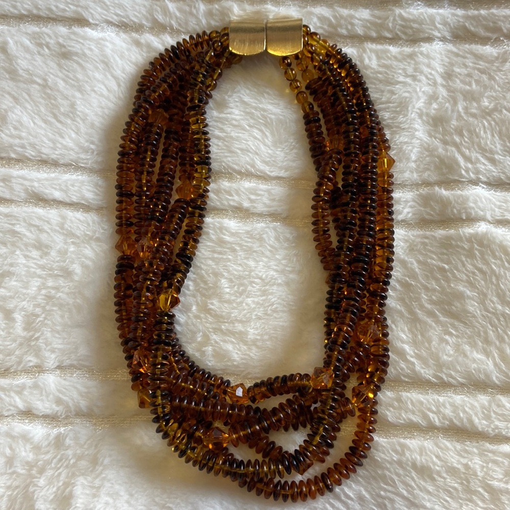 Jay Feinberg couture multi strand vintage necklace